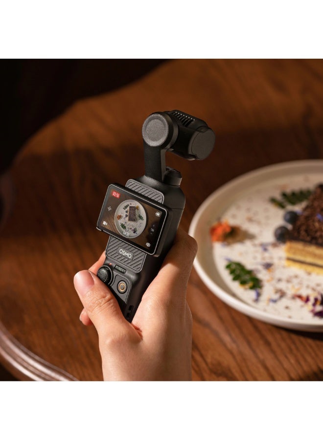 DJI Osmo Pocket 3 Creator Combo | 4K Stabilized Gimbal Camera | 1-Inch CMOS Sensor | Rotating Touchscreen | Vlogging & Content Creation Kit - Image 4